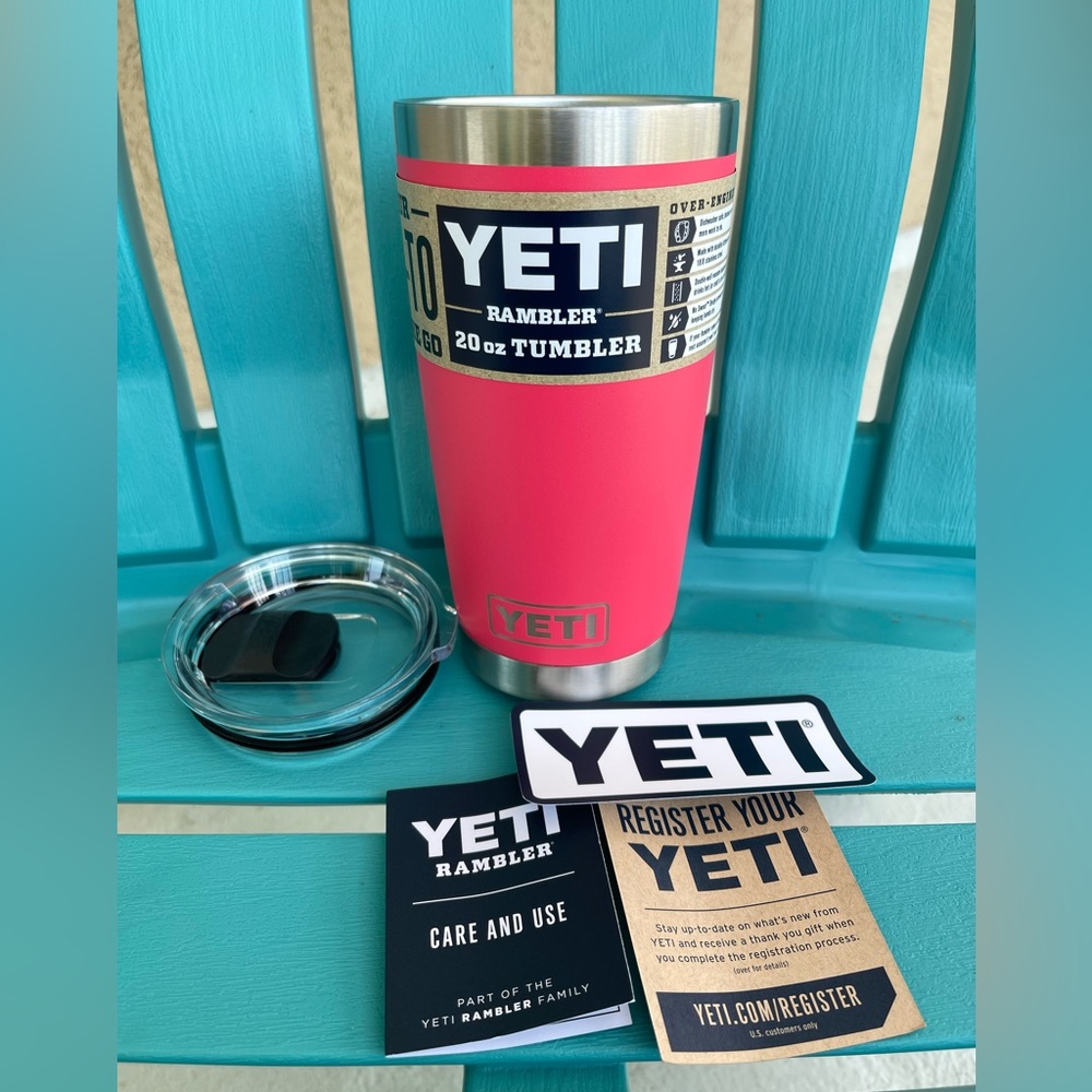 Yeti Bimini Pink 20 oz brand new